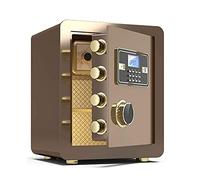 HHRLCH Armoire numérique de sécurité étanche Ignifuge, Mot de Passe électronique en Acier Ignifuge antivol, Grand 40 cm/45 cm, pour la Maison Les Affaires, Peut être Mural