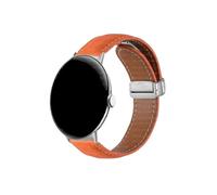 HHRLCHX Bracelet en Cuir à Boucle magnétique, adapté à la Montre Google Pixel 3 45mm/ 3 2 1 41mm, Accessoires de Bracelet Correa