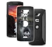 HHUAN Coque pour Crosscall Core X4, Transparent Souple Silicone Antichoc TPU Protection Cover Housse Etui Bumper Case, pour Crosscall Core X4 (5.45") - WMA27