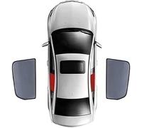 HHUIYUYY Pare-Soleil fenêtre latérale pour Volvo XC90 2003-2014, Pare-soleils Auto Bloquer Les Rayons UV Anti Moustiquaire,Pare Soleil.,B/2 Rear Windows