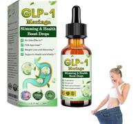 HHVB GLP-1 Gouttes de moringa, gouttes de liquide de soins corporels avancées naturelles, HHVB Organic Moringa GLP-1, GLP-1 pour femmes et hommes, soin raffermissant de la peau et du corps (1)