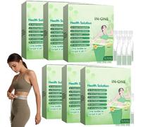 HHVB Six-in-One Health Solution Liquid, 2026 Neu Weight- et Fattmanagement pour femmes et les hommes, 6-en-1 gouttes de perte de poids (6PCS)