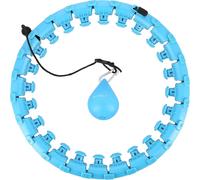 Hhw01 Hula Hop Bleu Avec Languettes Et Poids Hms