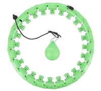Hhw01 Hula Hop Green With Tabs And Weights Hms