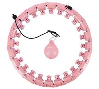Hhw01 Hula Hop Rose Avec Languettes Et Poids Hms