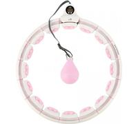 Hhw06 Hula Hop Rose Avec Onglets Et Poids + Compteur Hms