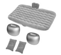 HHWBP Matelas Gonflable pour siège arrière de Voiture,lit de Couchage en PVC flocqué avec oreillers pour Voyage et Camping pour Kia Soul AM 2008-2013,A-Grey