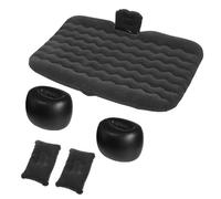 HHWBP Matelas Gonflable pour siège arrière de Voiture,lit de Couchage en PVC flocqué avec oreillers pour Voyage et Camping pour BMW M5 F90 2017-2026,B-Black