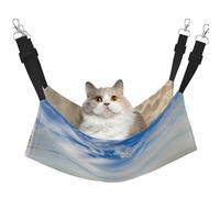 Hhwwtye Hamac pour chat sur pied, pour l'intérieur et l'extérieur, assemblage facile