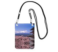 Hhwwtye Mount Fuji Sac à main universel pour téléphone portable avec impression japonaise pour sports de plein air, Noir , Taille unique