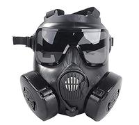 HHXT Masque Complet M50 tête Masque Facial Ventilative, dédié à la Protection de la sécurité publique, la Protection avec Filtre réutilisable Coffre-Fort pour Les Amateurs Militaires