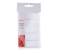 Hi Brow bandes non tissées pour cire chaude et pâte à sucre - 100 bandes dépilatoires en polyester indéchirable pour tout type de cire sur le visage