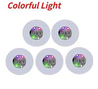 HI Co84Lamps LED Lights,Shoous Cup Stickers,Bar KTV,Wedding Party,Cocktail Clicks,Standard Vase Decoration,6cm,20/1Pcs-Colorful Light-1PC
