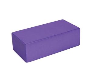 Hi-density Yoga Brick 22 x 11 x 7cm Purple 22 x 11 x 7cm Purple