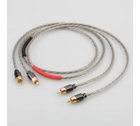HI-End Odin posrebrzany kabel po??czeniowy RCA RCA do RCA kabel Audio kabel analogowy kabel phono do wzmacniacza CD
