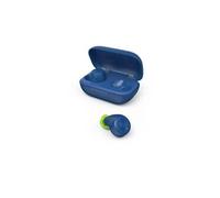 Hi-Fi Ecouteurs intra-auriculaires Bluetooth Stereo bleu
