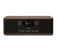 PURE Digital Lecteur CD & radio numérique Classic C-D6 DAB+/FM Bluetooth Café Noir/Noyer