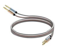 Hi-Fi Pure Copper Speaker Cable with Banana Plugs (5m)