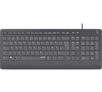 Hi-Genic Antibacterial Keyboard, Clavier Aux Propriétés Antibactériennes, Noir
