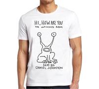 Hi How are You Da@ni@el Johnston As Worn by 80s Retro T Shirt 2899 Colour3