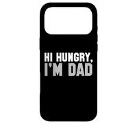 Hi Hungry, I'm Dad Tee for Men Dad Blague Coque pour iPhone 17 Pro Max