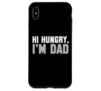 Hi Hungry, I'm Dad Tee for Men Dad Blague Coque pour iPhone XS Max