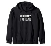 Hi Hungry, I'm Dad Tee for Men Dad Blague Sweat à Capuche