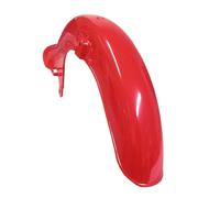 Hi Level Garde-boue avant moto en plastique rouge compatible avec Honda C50, C70, C90, OE Ref: 61100-041-010