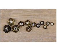 Hi Life Living Nature 10x Bouton en Vraie Bois de cerf. Taille 12,70mm - 184620H