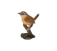 Hi-Line Gift Diverses Statues d'oiseau sur souche (Carolina Wren)