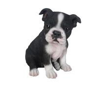 Hi-Line Gift Ltd. Capuche Cadeau Ltd Statue de Chiot Terrier de Boston Assis