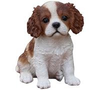 Hi-Line Gift Ltd. Capuche Cadeau Ltd Statue de King Charles Puppy Assis
