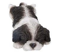 Hi- Line Gift RUNADI Shih Tzu Statue de Chiot endormi