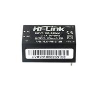 HI-Link Lot de 10 mini blocs d'alimentation abaisseurs intelligents HLK-PM01 HLK-5M05 10M05 HLK-2M05 AC DC 220 V à 5 V/3,3 V/12 V (HLK-PM12 220 V-12 V)