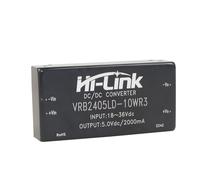 Hi-Link Module d'alimentation isolé 24 V à 5 V 10 W 2000 mA CC vers CC 5 V/12 V/15 V/24 V DCDC (10D2405B, 5 pièces)