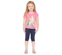 hi!mom - Legging Court Basique en Coton - pour Enfant - uni - Tailles 2 à 13 Ans - Jean - 4-5 Ans