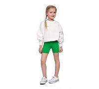 hi!mom Leggings Courts d'école pour Filles en Coton Riche 1/2 Longueur pour Uniforme Scolaire I Leggings en Coton pour bébés Enfants Pantalons Courts élastiques, 2-13 Ans