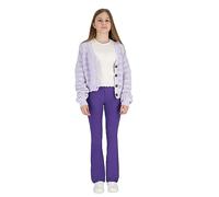 hi!mom Leggings évasés pour Filles Pantalons Bootcut pour Enfants I Leggings en Coton décontractés pour Danse et Yoga avec Jambes Larges I Pantalons évasés à Bas évasés I Taille 6-13 Ans