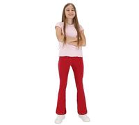 hi!mom Leggings évasés pour Filles Pantalons Bootcut pour Enfants I Leggings en Coton décontractés pour Danse et Yoga avec Jambes Larges I Pantalons évasés à Bas évasés I Taille 6-13 Ans