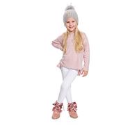 hi!mom Leggings Isolés pour Enfants pour l'Hiver - Pantalon Polaire Thermique pour Filles - Doublure Épaisse en Coton - Taille 2-13 Ans