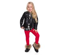 hi!mom Leggings Isolés pour Enfants pour l'Hiver - Pantalon Polaire Thermique pour Filles - Doublure Épaisse, Chauds en Coton - Taille 2-13 Ans
