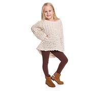 hi!mom Leggings Isolés pour Enfants pour l'Hiver - Pantalon Polaire Thermique pour Filles - Doublure Épaisse en Coton - Chauds - Taille 2-13 Ans