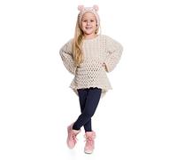 hi!mom Leggings Isolés pour Enfants pour l'hiver Pantalon Polaire Thermique pour Leggings pour Filles Leggings d'hiver à Doublure épaisse Leggings Chauds en Coton I Taille 2-13 Ans