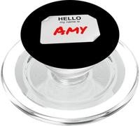 Hi My Name is Amy Lazy Costume DIY pour Les fêtes PopSockets PopGrip pour MagSafe