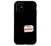 Hi My Name is Hannah Lazy Costume pour fêtes Coque pour iPhone 11