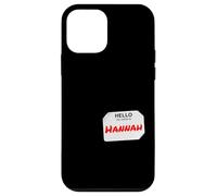 Hi My Name is Hannah Lazy Costume pour fêtes Coque pour iPhone 12 Mini