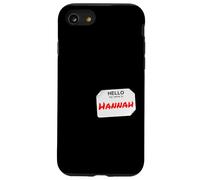 Hi My Name is Hannah Lazy Costume pour fêtes Coque pour iPhone SE (2020) / 7/8