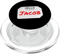 Hi My Name is Jacob Lazy Costume pour fêtes PopSockets PopGrip pour MagSafe