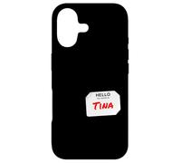 Hi My Name is Tina Lazy Costume pour fêtes Coque pour iPhone 17