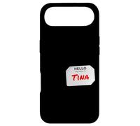 Hi My Name is Tina Lazy Costume pour fêtes Coque pour iPhone Air